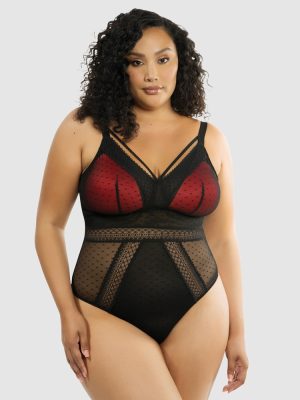 Parfait Mia Non wire thong finish bodysuit