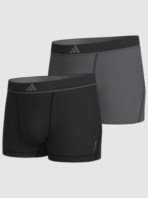 ADIDAS Mens 2 Pack Active Micro Flex Eco Trunk Underwear assorted
