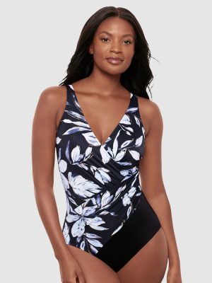 Miraclesuit Fiore di Luna Oceanus Soft Cup Shaping Swimsuit