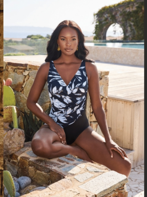 Miraclesuit Fiore di Luna Oceanus Soft Cup Shaping Swimsuit