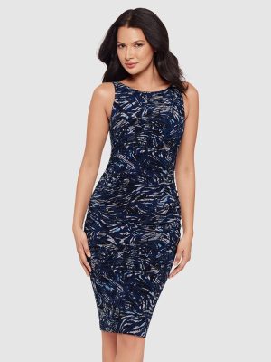 BODY BY MIRACLESUIT Sodalite Regi Bodycon Sleeveless Midi Shaping Dress