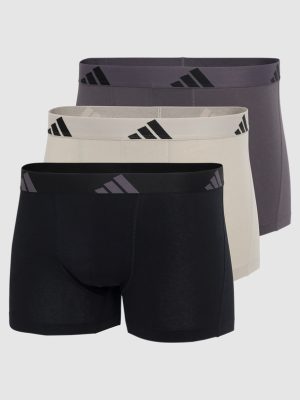 ADIDAS 3 Pack Active Flex Cotton Trunk Underwear assorted 903 colourway