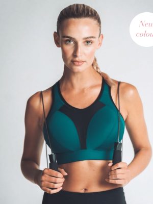 Royce AEROCOOL High Impact Sports bra - racerback option G - K cups in bands 10-18 Emerald Green