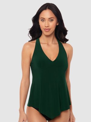 Magicsuit Taylor Loose Fit Underwire Tankini Top Rosemary