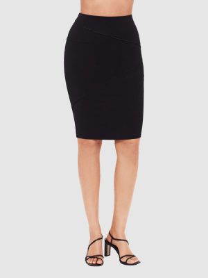 BODY BY MIRACLESUIT Mirasculpt Pencil Skirt With Shapewear Effect in Black