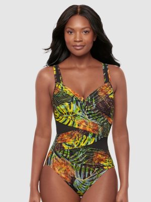 Miraclesuit Sunset Islet Madero Underwired Shaping Swimsuit