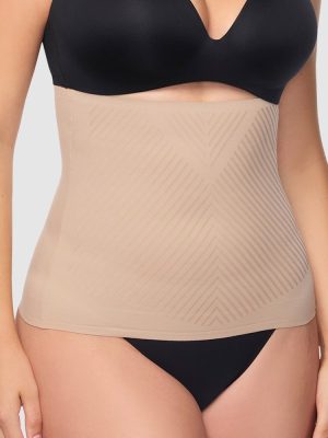 CUPID SHAPEWEAR Iconic Coreâ„¢ Step-In Faja Waist Cincher Black & Stucco